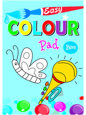 Little Scholarz Easy Colour Pad - Blue